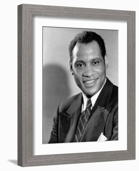 Paul Robeson, c.1930s-null-Framed Photo