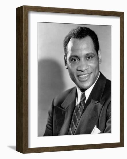 Paul Robeson, c.1930s-null-Framed Photo