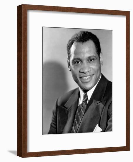 Paul Robeson, c.1930s-null-Framed Photo