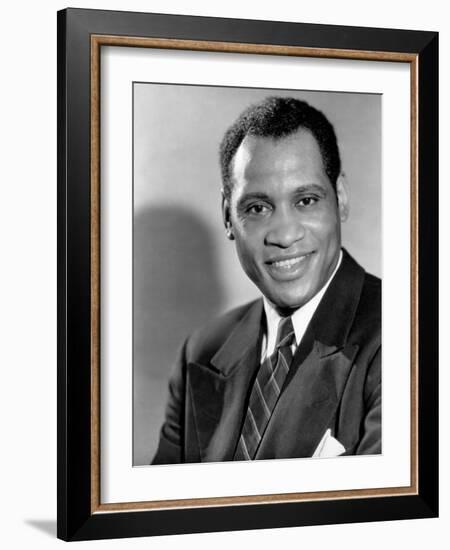 Paul Robeson, c.1930s-null-Framed Photo