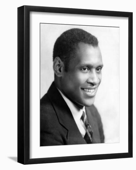 Paul Robeson, c.1930s-null-Framed Photo