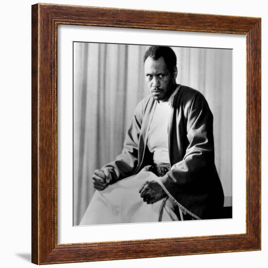 Paul Robeson, c.1940s-null-Framed Photo