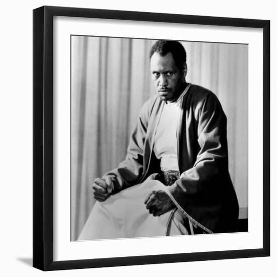 Paul Robeson, c.1940s-null-Framed Photo