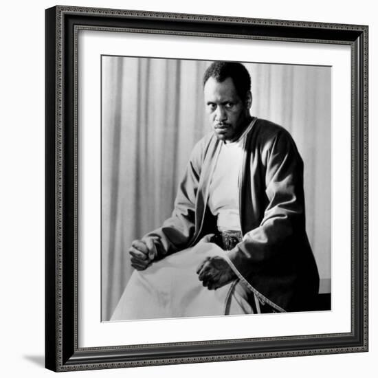 Paul Robeson, c.1940s-null-Framed Photo