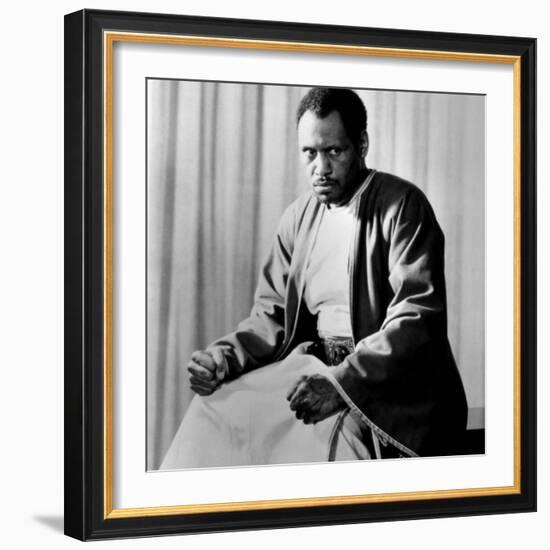 Paul Robeson, c.1940s-null-Framed Photo