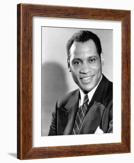 Paul Robeson, ca. 1930s-null-Framed Photo