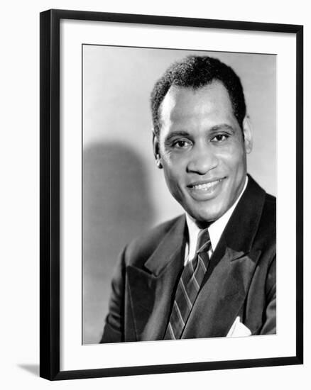 Paul Robeson, ca. 1930s-null-Framed Photo