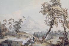 View of Bothwell Castle on the Clyde, Lanarkshire, 1792-Paul Sandby-Giclee Print