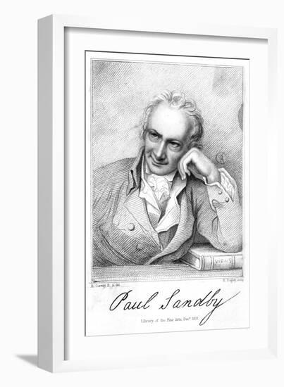 Paul Sandby-Richard Cosway-Framed Art Print