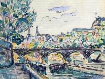 Saint Tropez, der Küstenweg (Saint Tropez, le Sentier Côtier). 1902-Paul Signac-Giclee Print