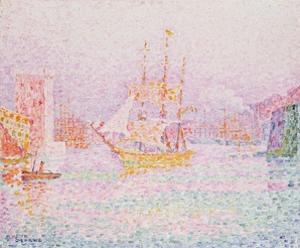 The Harbour at Marseilles by Paul Signac
