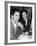 Paul Simon with Girlfriend, Carrie Fisher, at Party for Fisher's Dad, Singer Eddie Fisher-David Mcgough-Framed Premium Photographic Print