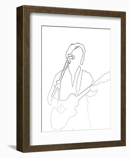 Paul Simon-Logan Huxley-Framed Art Print