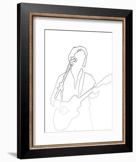 Paul Simon-Logan Huxley-Framed Art Print