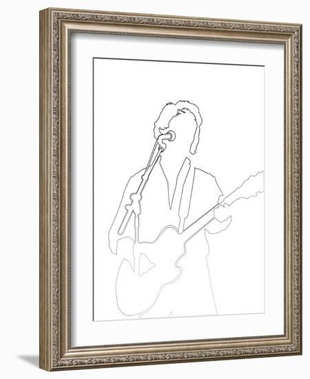 Paul Simon-Logan Huxley-Framed Premium Giclee Print