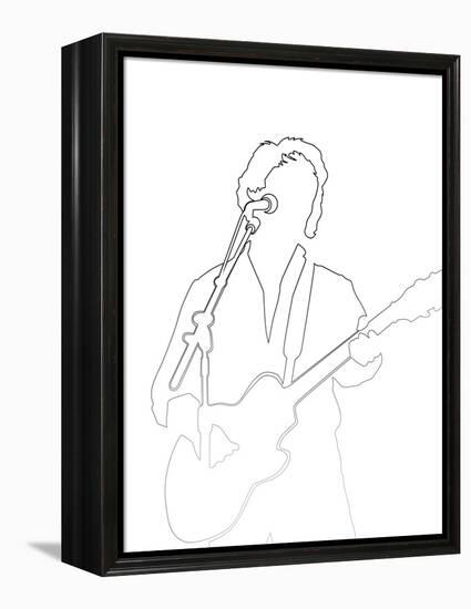 Paul Simon-Logan Huxley-Framed Stretched Canvas