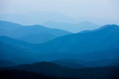 Blue Mountains, Blue Ridge Parkway, Virginia-Paul Souders-Photographic Print