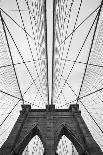 Brooklyn Bridge, East River with Lower Manhattan Skyline in Distance, Brooklyn, New York, Usa-Paul Souders-Photographic Print