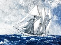 On the High Seas-Paul Strayer-Framed Premier Image Canvas