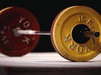 Weightlifting Equipment-Paul Sutton-Photographic Print