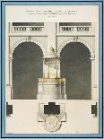 Map and Erection of the Pulpit in the Church of the Hotel Royal Des Invalides-Paul-Thomas Bartholomé-Giclee Print