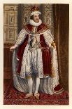 A Portrait of James I of England and VI of Scotland-Paul van Somer-Framed Giclee Print