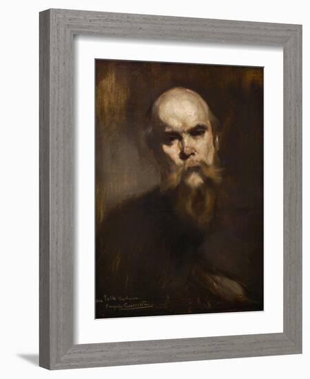 Paul Verlaine 1890 by Eugene Carriere-Eugene Carriere-Framed Giclee Print