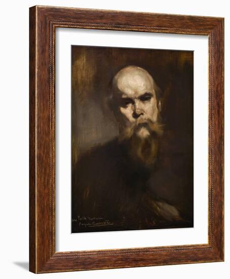 Paul Verlaine 1890 by Eugene Carriere-Eugene Carriere-Framed Giclee Print
