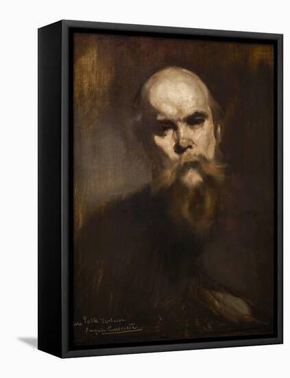 Paul Verlaine 1890 by Eugene Carriere-Eugene Carriere-Framed Premier Image Canvas