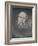 'Paul Verlaine', c.1891, (1946)-Eugene Carriere-Framed Giclee Print