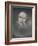 'Paul Verlaine', c.1891, (1946)-Eugene Carriere-Framed Giclee Print