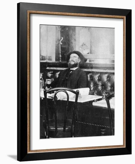 Paul Verlaine, French Poet, 1891-null-Framed Giclee Print