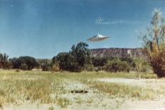 UFOs, New Mexico, Villa-Paul Villa-Premier Image Canvas