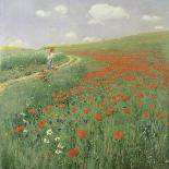 The Lark. Painting by Pal Szinyei Merse (1845-1920), Oil on Canvas, 1882. Hungarian Art, 19Th Centu-Pal Szinyei Merse-Giclee Print