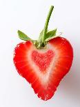 Heart Shaped Strawberry Half-Paul Williams-Photographic Print