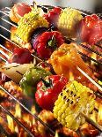 Vegetable Kebabs on Barbecue-Paul Williams-Photographic Print