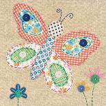 Patchwork Butterfly-Paula Joerling-Art Print