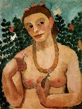 Reclining Female Nude, 1905-06-Paula Modersohn-Becker-Giclee Print