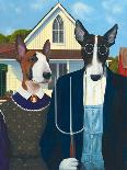 Terrier Gothic-Paula Zimmermann-Framed Giclee Print