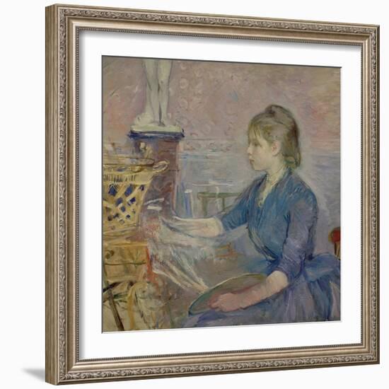 Paule Gobillard (1867-1946) Painting, 1887-Berthe Morisot-Framed Giclee Print