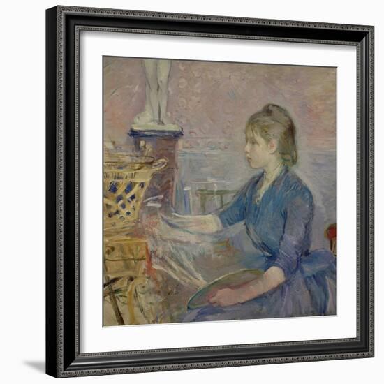 Paule Gobillard (1867-1946) Painting, 1887-Berthe Morisot-Framed Giclee Print