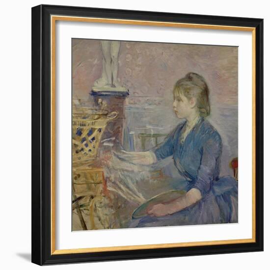 Paule Gobillard (1867-1946) Painting, 1887-Berthe Morisot-Framed Giclee Print