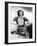 Paulette Goddard (b/w photo)-null-Framed Photo