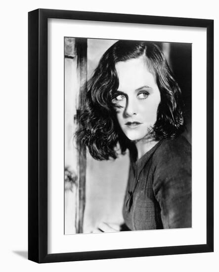 Paulette Goddard. "The Masses" 1936, "Modern Times" Directed by Charles Chaplin-null-Framed Photographic Print