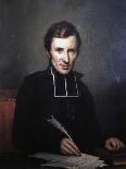 Portrait of the Abbot of Lamennais, 1827-Paulin Jean Baptiste Guerin-Giclee Print