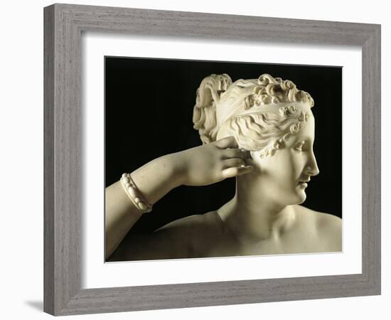 Pauline Borghese as Venus Victrix, 1805-1808-Antonio Canova-Framed Giclee Print