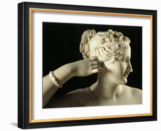 Pauline Borghese as Venus Victrix, 1805-1808-Antonio Canova-Framed Giclee Print