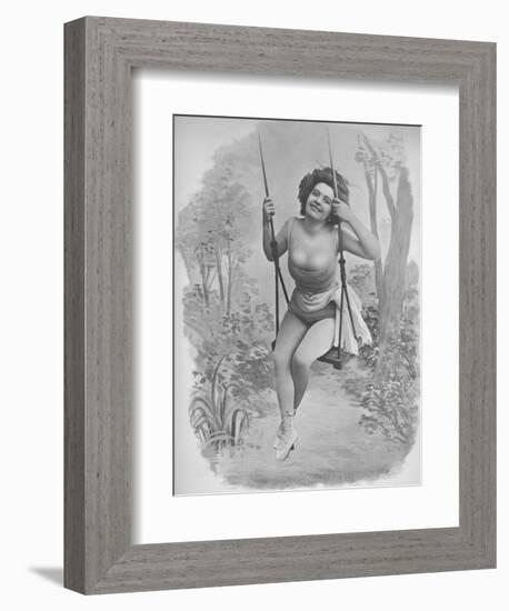 'Pauline D'Argent', 1900-Unknown-Framed Photographic Print