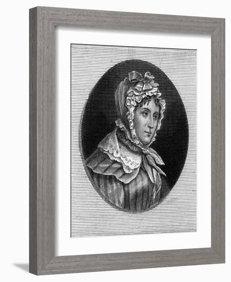 Pauline Guizot-Ary Scheffer-Framed Art Print