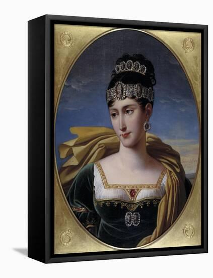 Pauline, Princess Borghese, c.1809-Robert Lefevre-Framed Premier Image Canvas